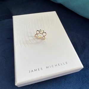 James Michelle Ocean Tide Ring Size 6